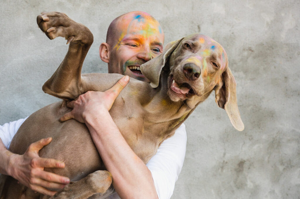 Celebrate your dog kleurenfotoshoot